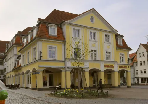 Buttermarkt in Gotha, stop 3 on the self-guided walking tour