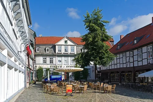 Schuhhof in Goslar, stop 4 on the self-guided walking tour