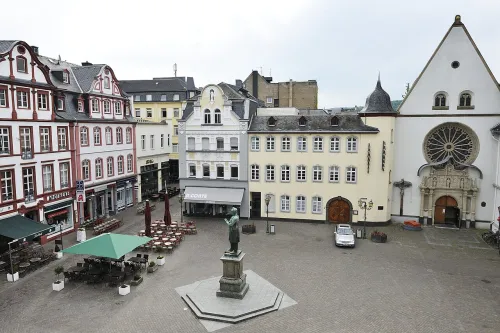 Jesuitenplatz in Koblenz, stop 5 on the self-guided walking tour