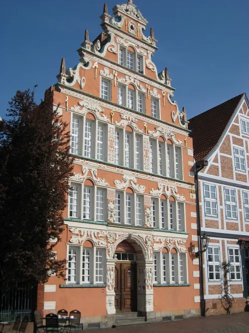 Bürgermeister-Hintze-Haus in Stade, stop 4 on the self-guided walking tour