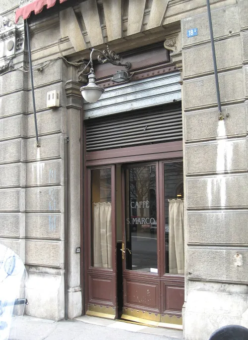 Caffè San Marco in Trieste, stop 5 on the self-guided walking tour