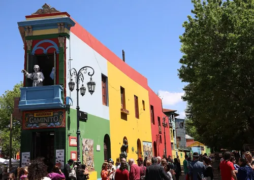Caminito i Buenos Aires, stop 12 på den selvguidede vandretur