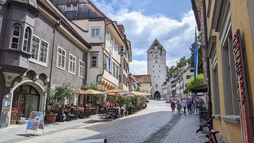 Obertor in Ravensburg, stop 10 on the self-guided walking tour