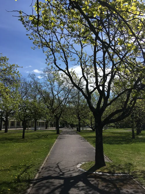 Rannapark in Parnu, stop 8 on the self-guided walking tour