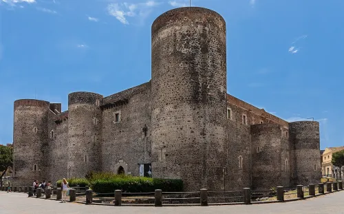 Castello Ursino in Catania, stop 10 on the self-guided walking tour