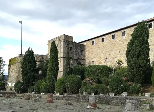 Castle of San Giusto in Trieste, stop 6 on the self-guided walking tour