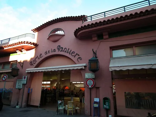 Marché Forville in Cannes, stop 7 on the self-guided walking tour