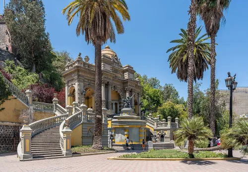 cerro-santa-lucia，位于 圣地亚哥，自助步行游的第 5 个景点
