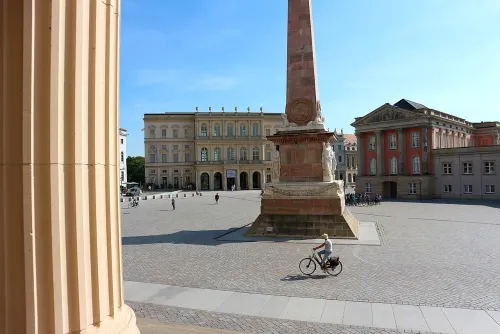 Alter Markt in Potsdam, stop 11 on the self-guided walking tour