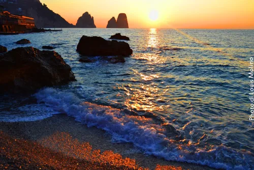 Faraglioni in Capri, stop 8 on the self-guided walking tour