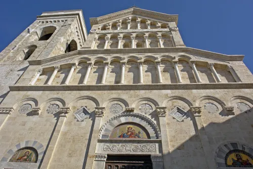 Cagliari Cathedral, stop 7 on the self-guided walking tour