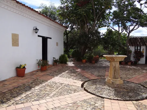Casa Museo Capitán Antonio Ricaurte a Villa de Leyva, tappa 5 della visita a piedi autoguidata