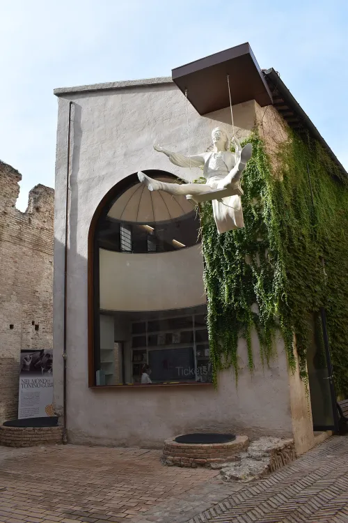 Fellini Museum in Rimini, stop 7 on the self-guided walking tour