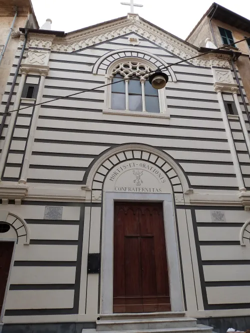 Oratorio dei Neri in Monterosso, stop 2 on the self-guided walking tour