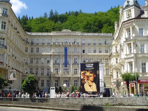 Grand Hotel Pupp in Karlovy Vary, stop 6 on the self-guided walking tour