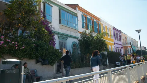 Paseo Mirador Atkinson i Valparaíso, stop 8 på den selvguidede vandretur