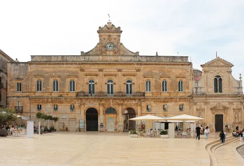 Palazzo San Francesco in Ostuni, stop 5 on the self-guided walking tour