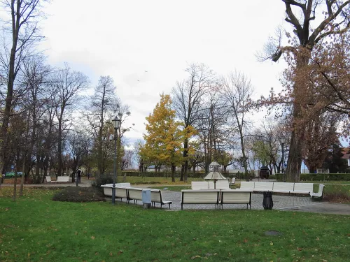 Southern Park in Sopot, stop 3 on the self-guided walking tour