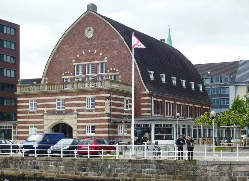 Schifffahrtsmuseum Kiel, stop 3 on the self-guided walking tour