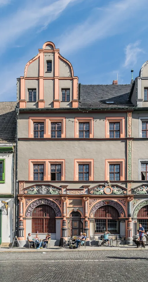 Cranach House in Weimar, stop 8 on the self-guided walking tour