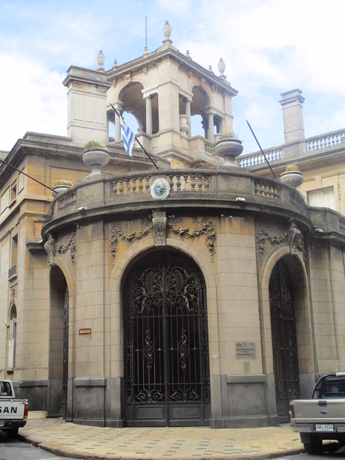 Palacio Taranco i Montevideo, stop 7 på den selvguidede vandretur
