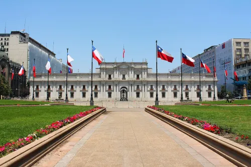 palacio-de-la-moneda，位于 圣地亚哥，自助步行游的第 8 个景点
