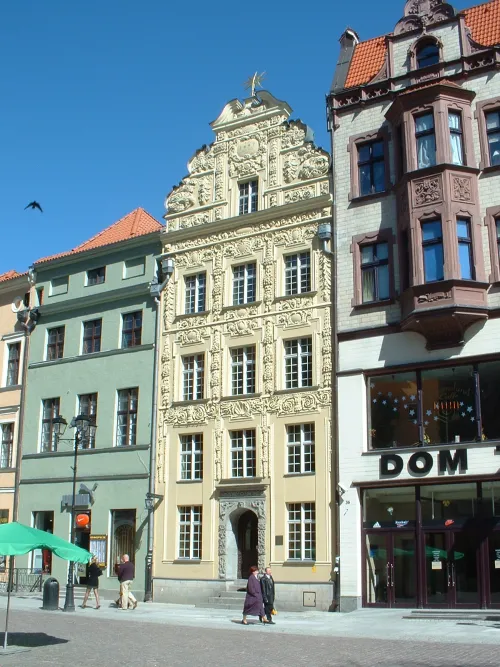 House Under the Star in Torun, stop 4 on the self-guided walking tour