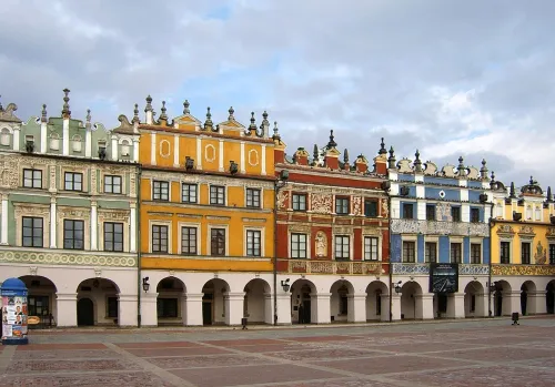 Armenian Houses in Zamosc, stop 2 on the self-guided walking tour