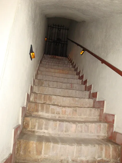 Underground Tourist Route in Lublin, stop 7 on the self-guided walking tour