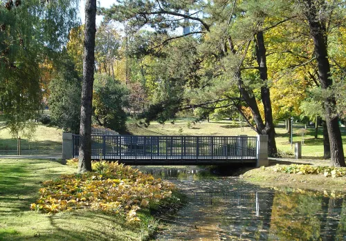 Stanisław Staszic Park in Czestochowa, stop 3 on the self-guided walking tour