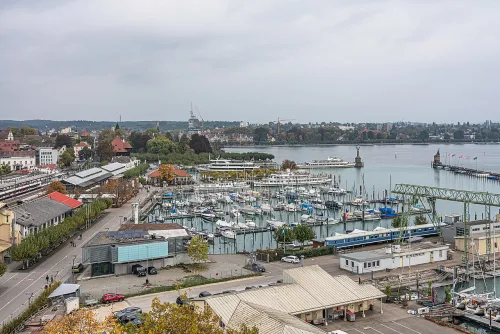 Hafen Konstanz, stop 1 on the self-guided walking tour