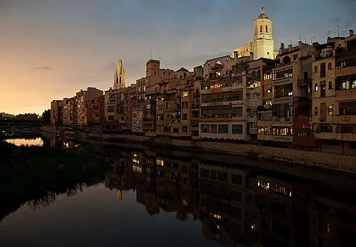 Onyar River Colorful Houses