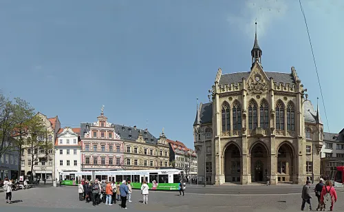 Fischmarkt in Erfurt, stop 7 on the self-guided walking tour