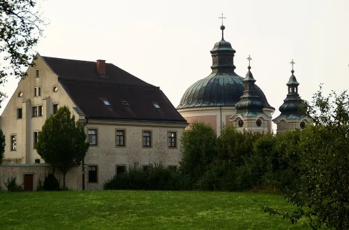 Christkindlkirche in Steyr, stop 8 on the self-guided walking tour