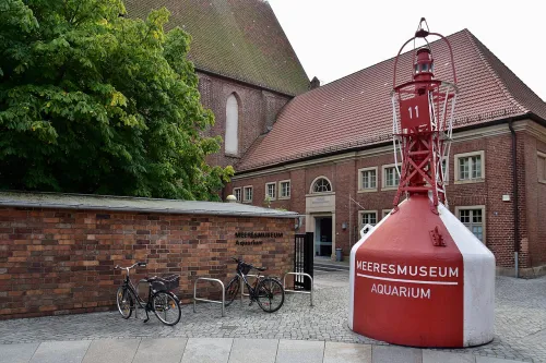 German Oceanographic Museum in Stralsund, stop 8 on the self-guided walking tour