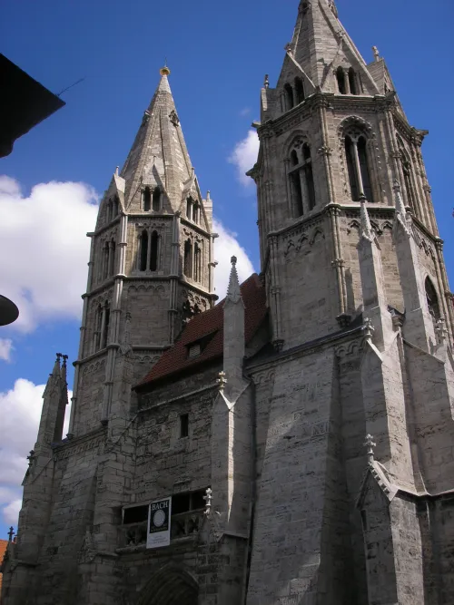Divi-Blasii-Kirche (St. Blasius) in Mühlhausen, stop 5 on the self-guided walking tour