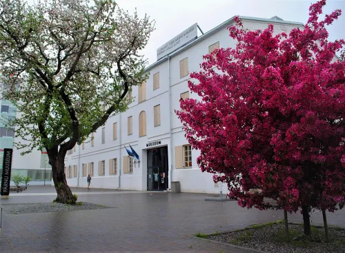 Pärnu Museum in Parnu, stop 3 on the self-guided walking tour