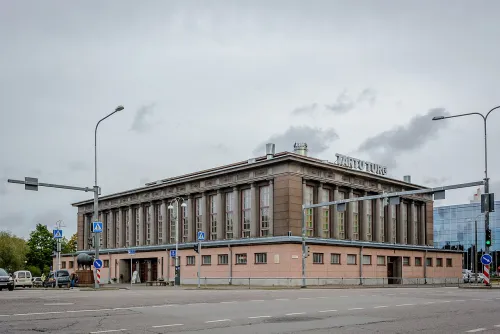 Tartu Market Hall, stop 10 on the self-guided walking tour