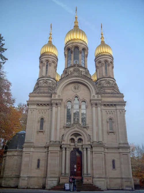 Russisch-Orthodoxe Kirche Wiesbaden, Station 10 auf dem selbstgeführten Stadtrundgang