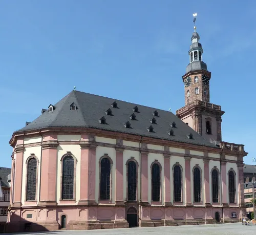 Dreifaltigkeitskirche in Worms, stop 3 on the self-guided walking tour