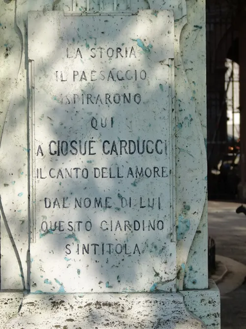 Giardini Carducci in Perugia, stop 6 on the self-guided walking tour
