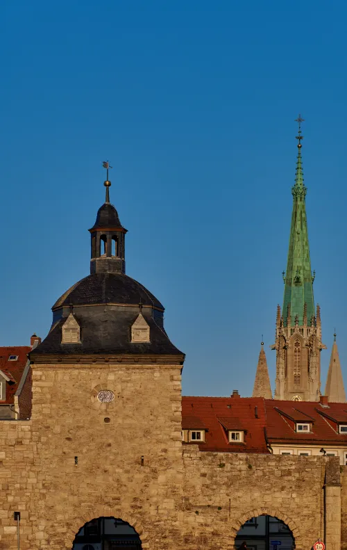 Stadtmauer (Historic Town Wall) (Stadtbefestigung Mühlhausen), stop 2 on the self-guided walking tour