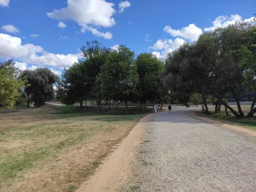 Santakos Park in Kaunas, stop 2 on the self-guided walking tour