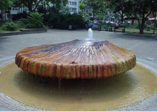Kochbrunnen in Wiesbaden, Station 9 auf dem selbstgeführten Stadtrundgang