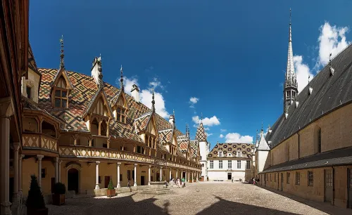 Hospices de Beaune, stop 1 on the self-guided walking tour