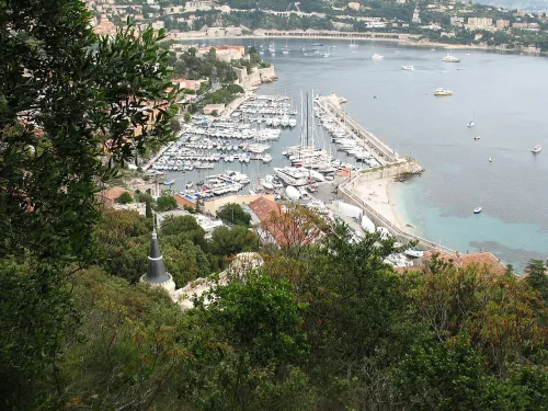 Plage de la Darse in Villefranche Sur Mer, stop 7 on the self-guided walking tour