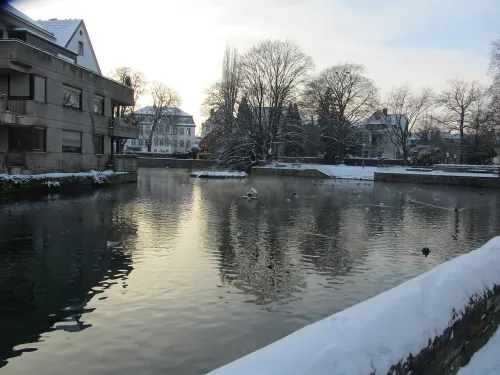 Großer Teich in Soest, stop 5 on the self-guided walking tour