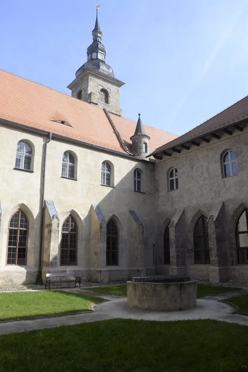 Franciscan Monastery and Gardens in Plzen, stop 5 on the self-guided walking tour