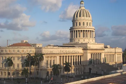 Kapitol (Capitolio Nacional de Cuba) in Havanna, Station 12 auf dem Stadtrundgang auf eigene Faust