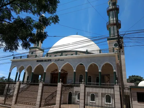 mezquita-del-este i Ciudad del Este, stop 3 på den selvguidede vandretur